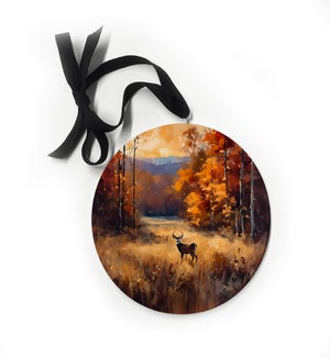 Buck In Fall Timber Ornament